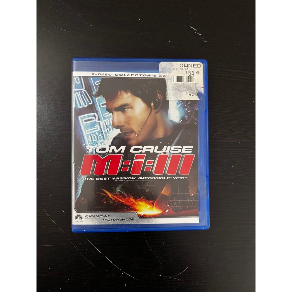 Mission Impossible III Blu-ray 2-Disc Collector's Edition Tom Cruise M:i:III